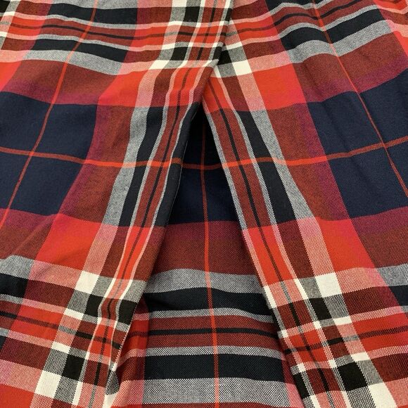 Trina Turk Button Shirt Top Womens Small Flannel Plaid Long Sleeve - Picture 13 of 14